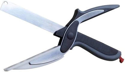 Premium 2-in-1 Cleaver Cutter – All-in-One Kitchen Knife & Cutting Board Tool for Faster, Safer & Mess-Free Cooking