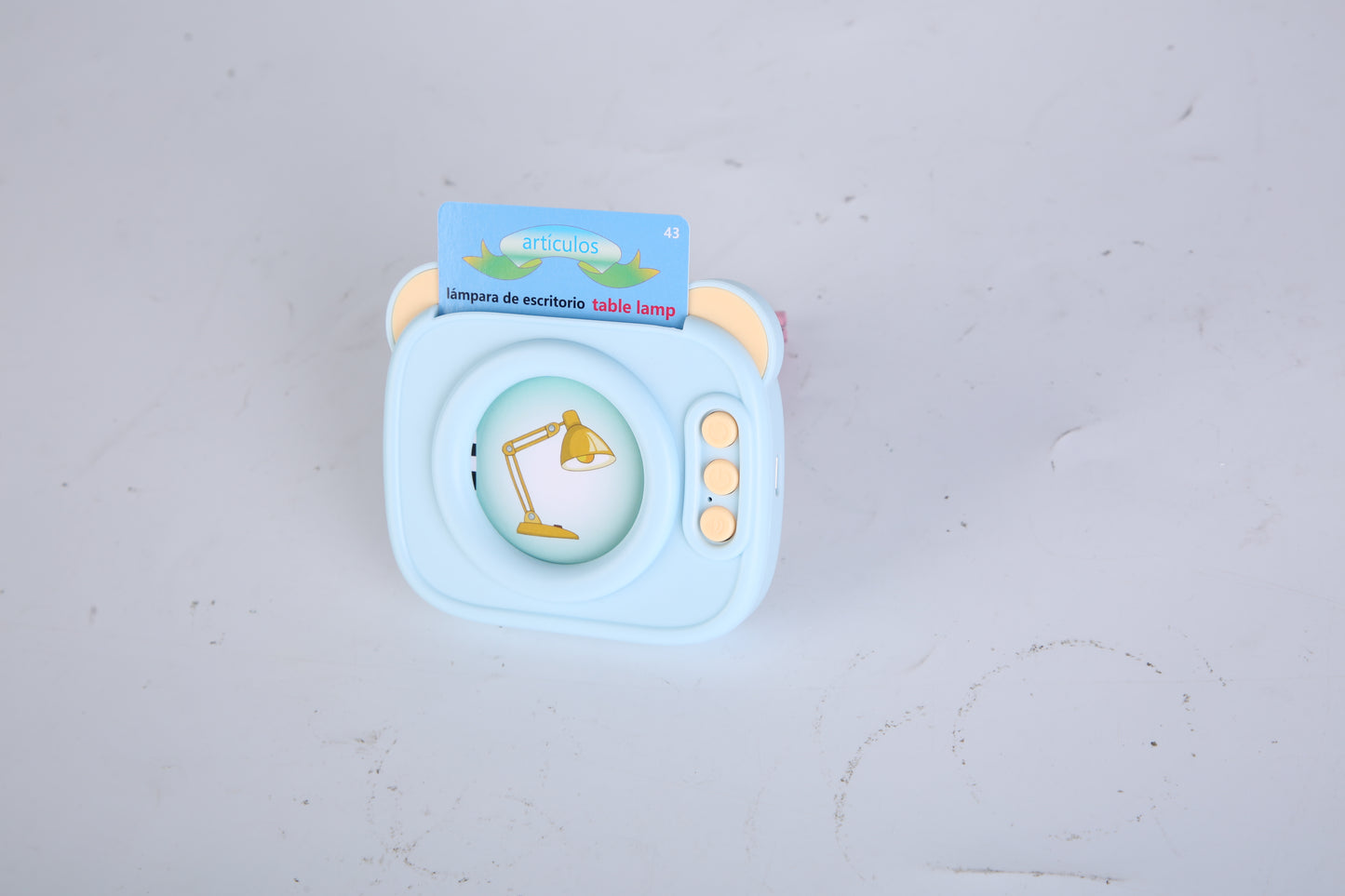 Blue-Pink Color Options -- 1Pc Spanish & English Talking Flash Cards 224 Sight Words Bilingual Flash Cards Rechargeable Card Early Educational Toy For Boys Girls Aged 1 2 3 4 5 6 7 8 Years Old