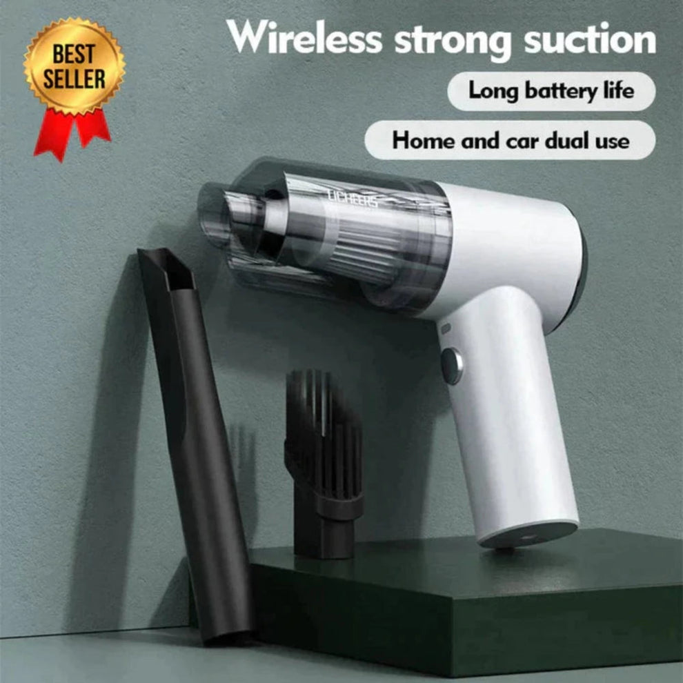Portable Air Duster & Wireless Vacuum Cleaner – 3-in-1 Cordless High-Performance Cleaning Solution