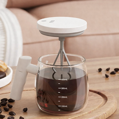 Smart Self-Stirring Coffee Mug – No Spoon Needed, Perfect Mix Every Time 🔄☕