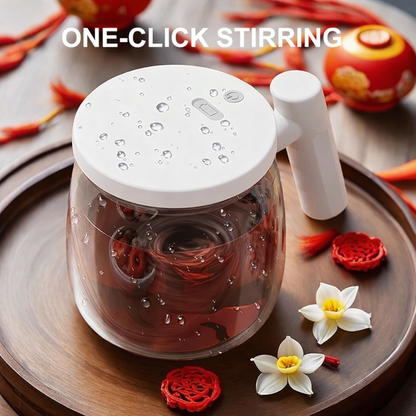 Smart Self-Stirring Coffee Mug – No Spoon Needed, Perfect Mix Every Time 🔄☕